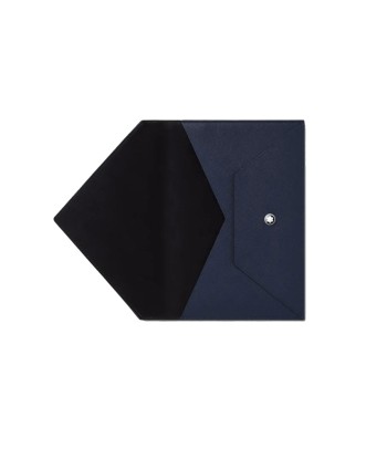 Pochette enveloppe Montblanc Sartorial 146, couleur ink blue livraison et retour toujours gratuits