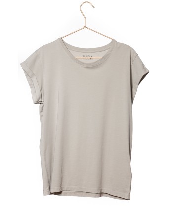 Tee shirt en coton bio SUPER SUNY gris nuage 2024