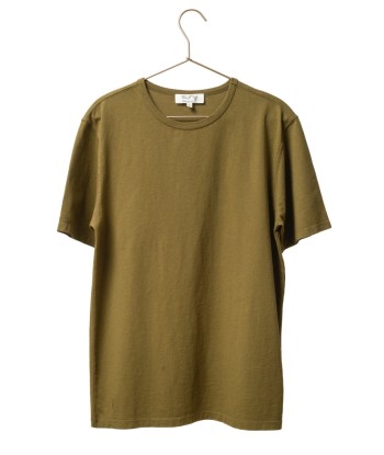 Tee shirt en coton bio ANTOINE vert bronze prix