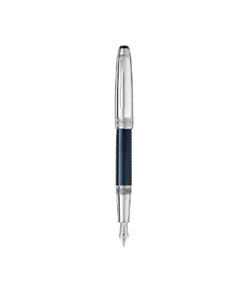 Stylo plume Meisterstück Solitaire Doué Blue Hour Classique brillant des détails fins