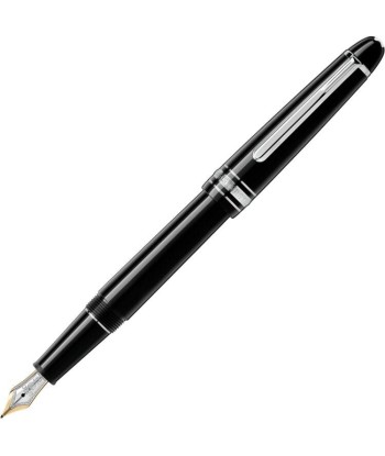 Stylo plume Meisterstück Classique platiné brillant des détails fins