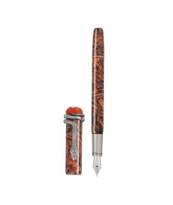 Stylo plume (M) Montblanc Heritage Rouge et Noir Serpent Marble Special Edition Venez découvrir notre 