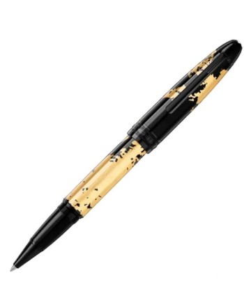 Rollerball Montblanc Meisterstück Solitaire Calligraphy Gold Leaf du meilleur 