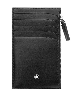 Porte-cartes 5 emplacements zippé Montblanc Meisterstück rembourrage situé sous