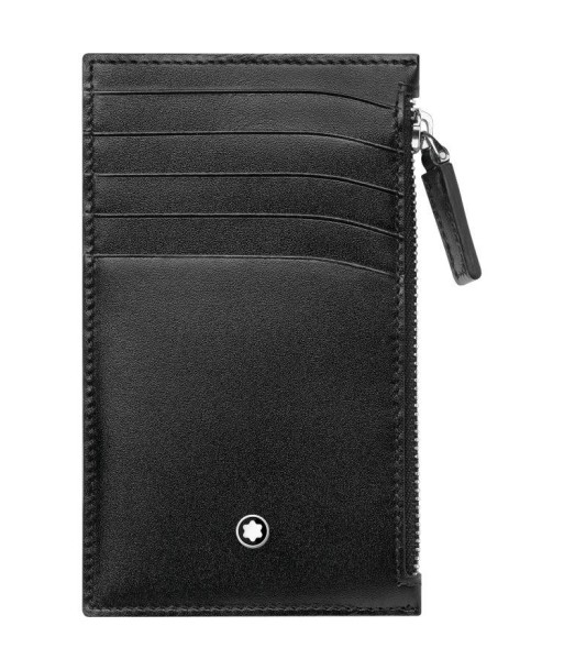 Porte-cartes 5 emplacements zippé Montblanc Meisterstück rembourrage situé sous