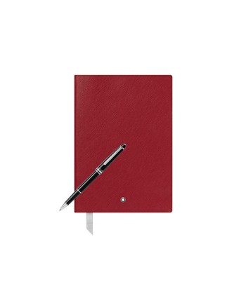 Coffret Avec Rollerball Meisterstück Platine Classique Et Carnet 146 Rouge Véritable concentré