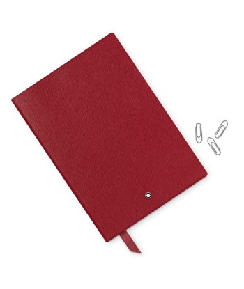 Carnet 146 Montblanc Fine Stationery, Red, Avec Lignes Les magasins à Paris