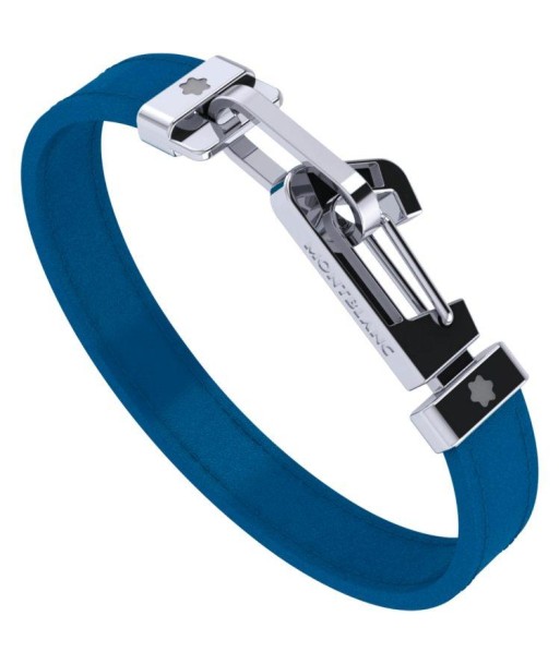 Bracelet homme Wrap Me en cuir bleu vous aussi creer 