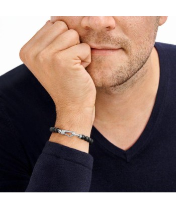 Bracelet homme Wrap Me en perle d'onyx vente chaude votre 