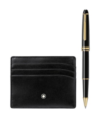 Coffret cadeau avec rollerball Meisterstück Gold line Classique et porte-cartes 6cc chez Cornerstreet bien 