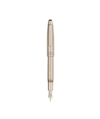 Stylo Plume Meisterstück Geometry Solitaire Champagne Or offre 