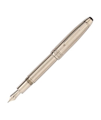 Stylo Plume Meisterstück Geometry Solitaire Champagne Or offre 