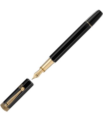 Stylo plume Montblanc Heritage Egyptomania Special Edition noir la chaussure