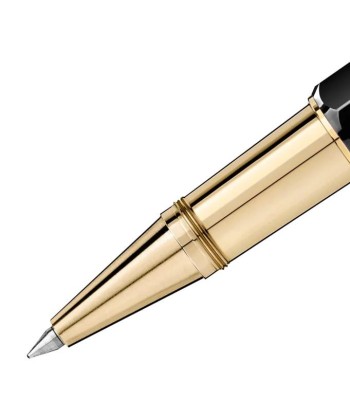 Rollerball Montblanc Heritage Egyptomania Special Edition noir brillant des détails fins