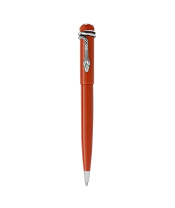 Stylo bille Montblanc Heritage Collection Rouge et Noir Special Edition Corail basket pas cher