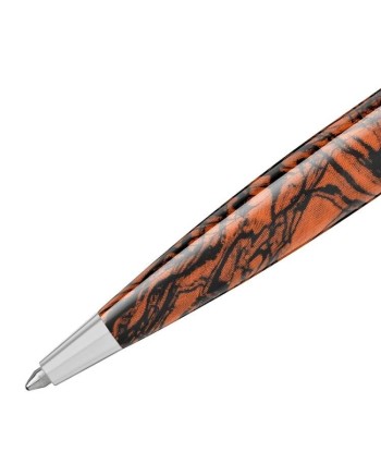 Stylo bille Montblanc Heritage Rouge et Noir Serpent Marble Special Edition basket pas cher