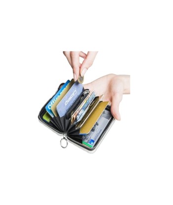 Porte-cartes Quilted Zipper Economisez 