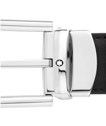 Ceinture réversible à boucle fer à cheval de 30 mm en cuir noir/marron livraison et retour toujours gratuits