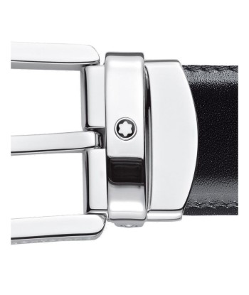 Ceinture réversible à boucle fer à cheval de 30 mm en cuir noir/marron JUSQU'A -70%! 