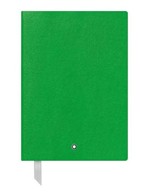 Carnet 146 Montblanc Fine Stationery, green, avec lignes la chaussure