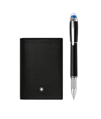 Coffret cadeau avec feutre fin StarWalker et porte-cartes de visite Montblanc Sartorial ouvre sa boutique