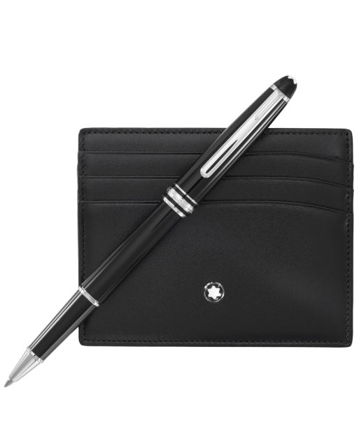 Coffret avec Rollerball Meisterstück Platinum Line Classique et porte-cartes 6cc noir Comment ça marche