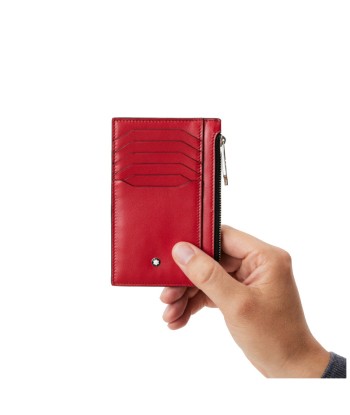 Porte-cartes 8cc Meisterstück avec poche zippée de pas cher