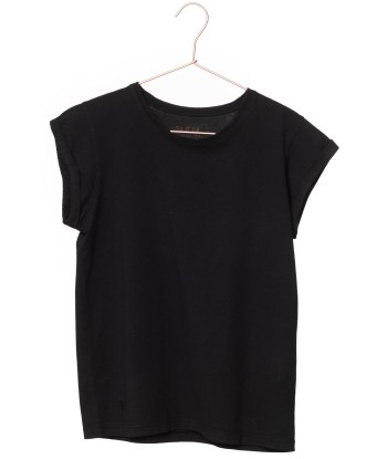 Tee shirt en coton bio SUPER SUNY noir du meilleur 