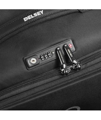 Delsey "Brochant 2.0" Valise Trolley Extensible 4 doubles roues 55 cm Véritable concentré