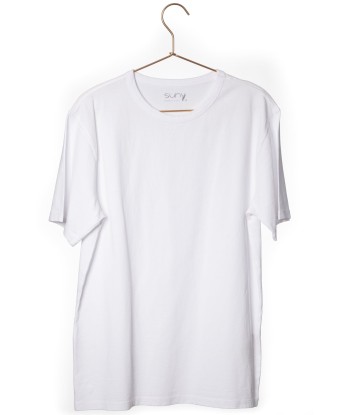 Tee shirt en coton bio ANTOINE blanc en ligne