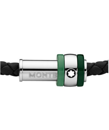 Bracelet vert Montblanc 1858 Ice Sea rembourrage situé sous