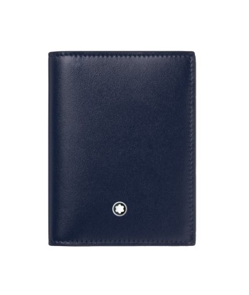 Porte-cartes 4cc Meisterstück en bleu encre de Montblanc en stock