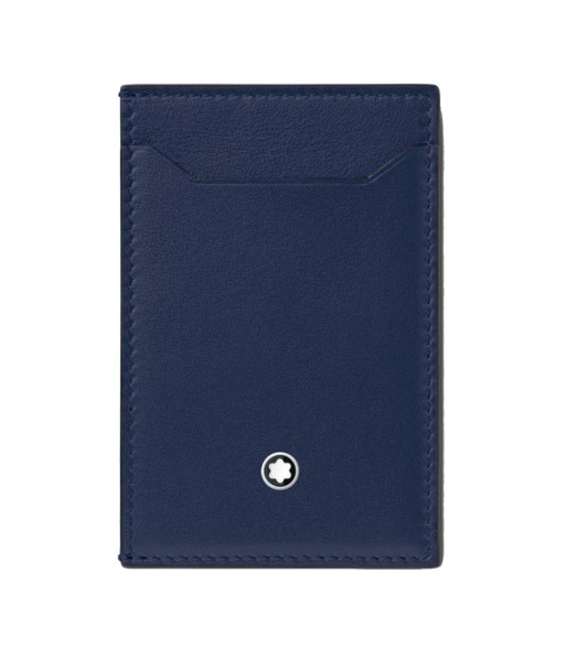 Porte-cartes 3cc Meisterstück en bleu encre de Montblanc vente chaude votre 