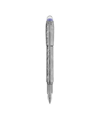 Stylo plume StarWalker SpaceBlue Métal le concept de la Pate a emporter 