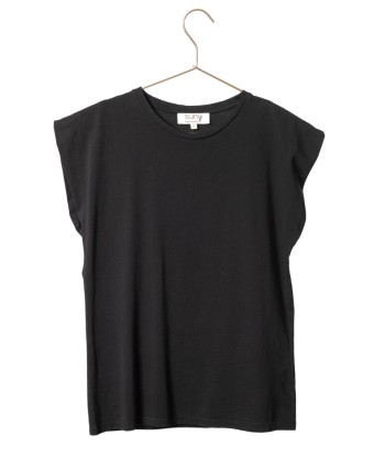 Tee shirt en coton bio ERIKA noir en ligne