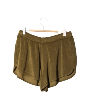 Short en éponge bouclette bio ELECTRA vert bronze prix pour 