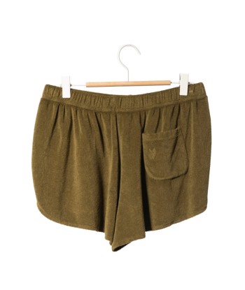 Short en éponge bouclette bio ELECTRA vert bronze prix pour 