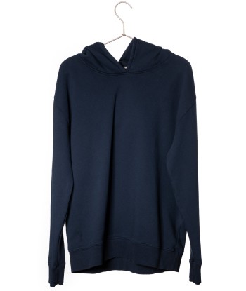 Hoodie en coton bio ALBERT bleu marine les ligaments