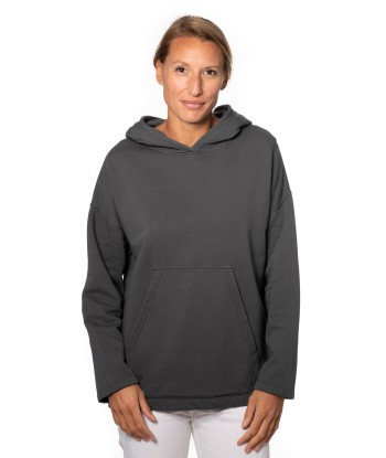 Hoodie en coton bio ALICE anthracite Voir les baskets