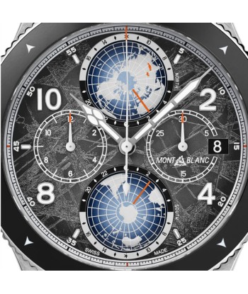 Montblanc 1858 Geosphere Chronograph 0 Oxygen The 8000 Limited Edition - 290 pièces Amélioration de cerveau avec