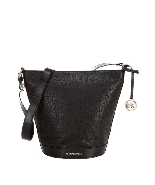 Sac messager Townsend de taille moyenne en cuir grainé Michael Kors destockage