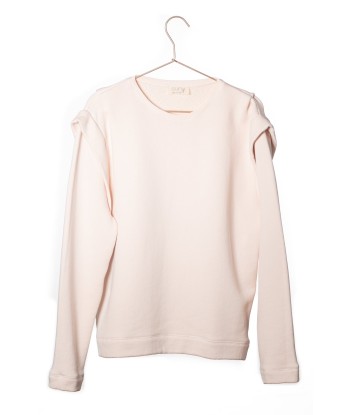 Sweat en coton bio BRITT rose poudre Par le système avancé 