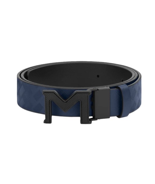 Ceinture Réversible À Boucle M Extreme 3.0 De 35 Mm En Cuir Bleu/Noir Lisse Comparez plus de prix