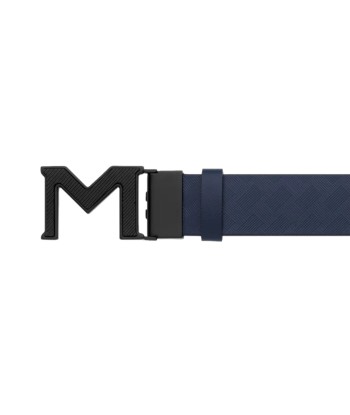 Ceinture Réversible À Boucle M Extreme 3.0 De 35 Mm En Cuir Bleu/Noir Lisse Comparez plus de prix