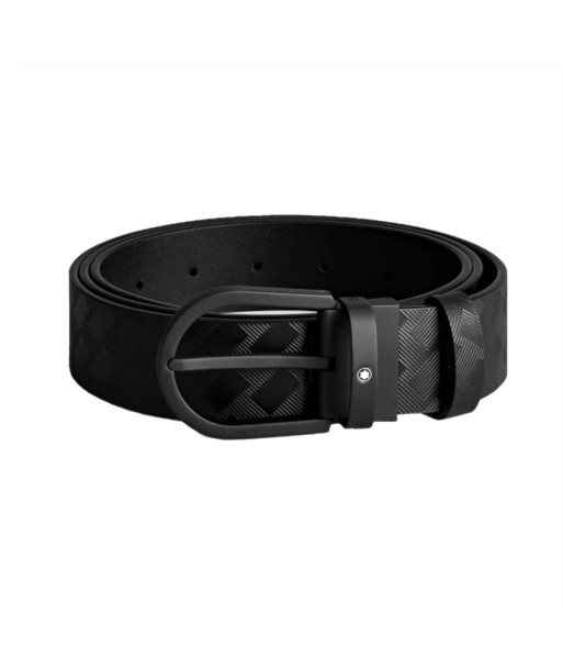 Ceinture À Boucle Fer À Cheval De 35 Mm En Cuir Noir les ligaments