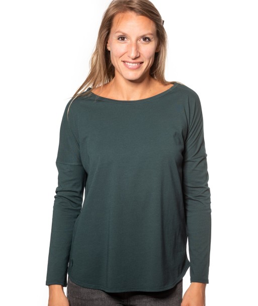 Tee shirt en coton bio EXTRA SUNY vert mystère votre